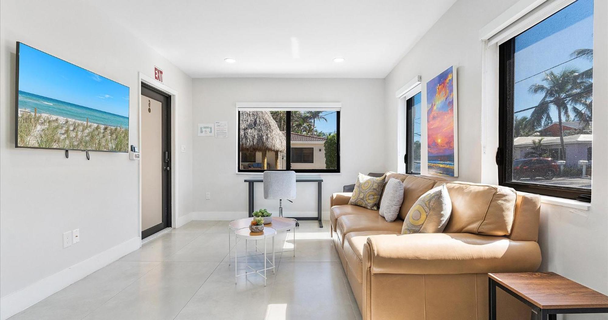 Appartement Walnut By The Sea à Hollywood Chambre photo